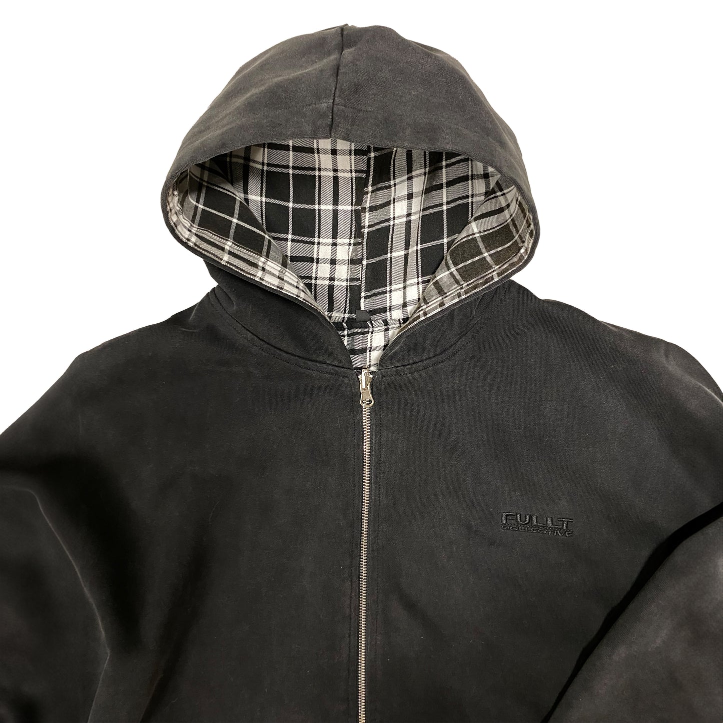 REVERSIBLE zip-up